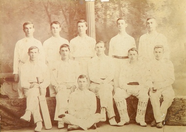 Photograph, 1900 Ballarat College Cricket Team