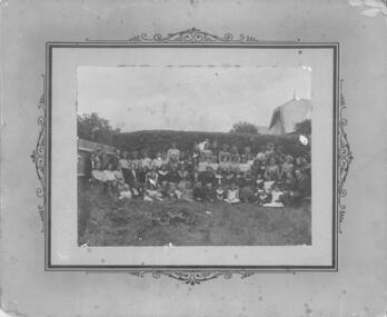 Framed photograph