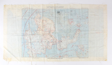 Escape Map Cloth, July 1944