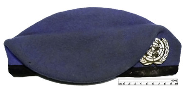 Cap, United Nations Timor (blue) Cap, 2001 (estimated)