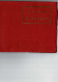 Postcards Booklet, Souvenir of Aberdeen - series of postcards, United Kingdom