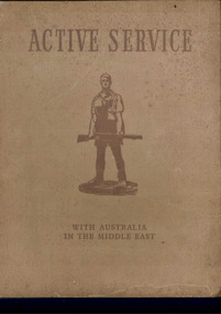 Book, Active Service - With Australia in the Middle East