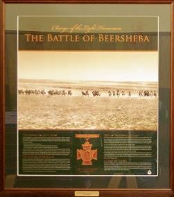 Photograph, Battle of Beersheba - Limited Edition of 1917, Rememberance Day 2008