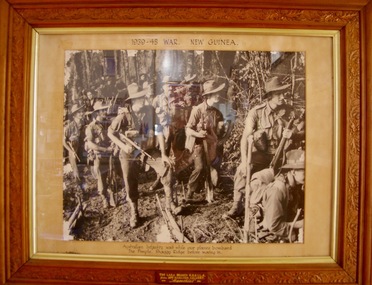 Photograph, Australian infantry in New Guinea 1939/45 war