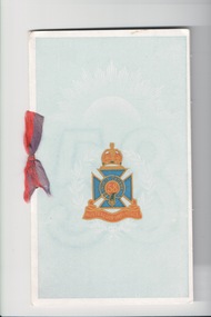 card christmas card 58th battalion 1917 from Y. K. Plain, card - christmas card 58th battalion 1917, Circ 1917