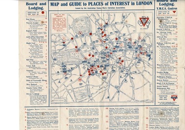 Map, Map of London