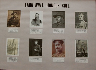 Photograph, Lara WW1 Honor Roll
