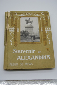 Picture Postcard Booklet, Souvenir of Alexandria - Album 32 views, circ 1910