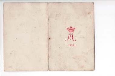 Card, Christmas Card from the Princess Mary and Friends at Home - 1914, circ. 1914