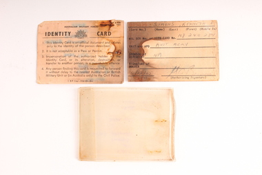 Identity Card, Kenneth Simons