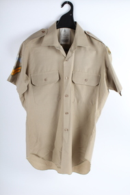 Uniform, Khaki  Army Short Sleeved Polyester, 1992