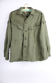 Uniform, Yakka Pty Ltd, Australian Army Jungle Green Shirt, 1967