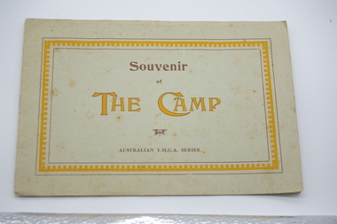 Booklet, Souvenir of The Camp, Australian Y.M.C.A. Series, circ 1900's