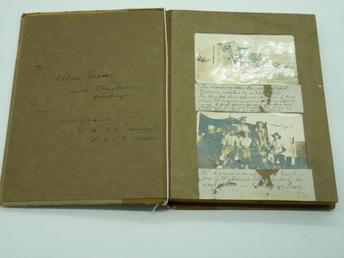 Photograph Album, To Allan Groves, 1917
