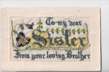 Memento, Sweetheart Cards WW1, World War 1