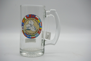 Memento, Operation Iraqi Freedom Glass Tankard with handle