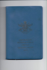 Card, Australian Defence Force Driver Qualification Log  ADF Driver's Licence