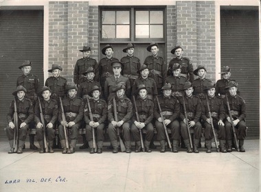 Photograph, Photo of Lara Volunteer Defence Corps, Unknown