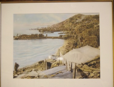 Print of Anax Gallipoli, The landing at Gallipoli Anax 1914