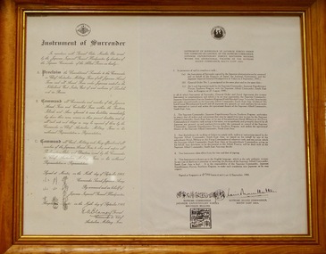 Instrument of Surrender