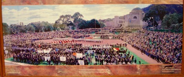 Photograph of Anzac day in the National Capital by Ben Wrigley