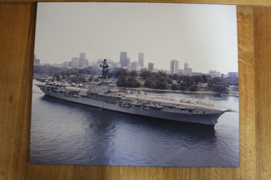 Picture of HMAS Melbourne 21, Australian aircraft carrier, Circa 1960