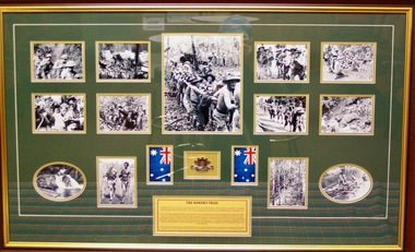Framed collection of the Kokoda Trail, The Kodoka Trail, Circa 2018