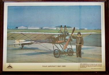 Photograph, RAAF 1912 Deperdussin Aircraft