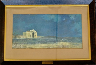 Framed Picture Print, MENIN GATE AT MIDNIGHT