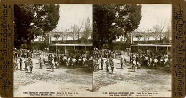 Stereoscopic Photos World War 1 Ballarat, The Rose Stereographs, World War 1