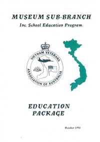 Education Package, Vietnam Veterans Association of Australia School Education Package, 1996