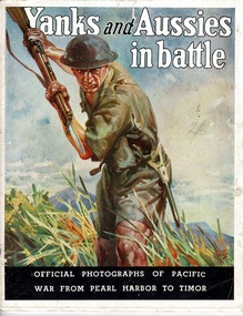 Magazine, N.S.W. BOOKSTALL CO. PTY. LTD, Yanks and Aussies in battle