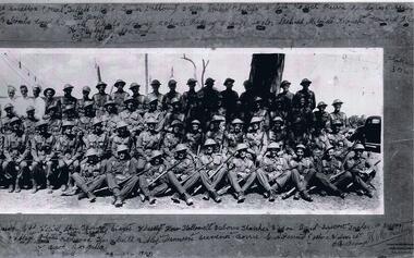 Photograph of A Company 2/21st Battalion Australian Infantry, c July to September 1940