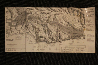 Group of Maps World War One, Group of Maps World War One -  Dardanelles and Anzac Gallipoli Maps Circ 1915, Circ 1916
