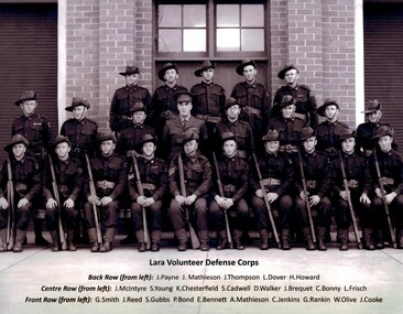 Photograph, Lara Volunteer Defense Corps