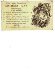Mothers day card