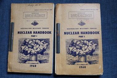Book Nuclear handbook part  1, Australian Military Forces - Nuclear Handbook - Part 1, 30th April 1960