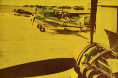 Print of Point Cook air Field Circa 1970