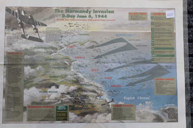 Newspaper (item) - A Herald Sun Commemorative 50th Anniversary Souvenir " The Normandy Invasion- D-Day June 6th, 1944, The Normandy Invasion- D-Day June 6th, 1944