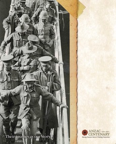 Book - ANZAC CENTENARY, Their journey is our story