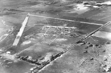 Black and white photograph, Probably Department of Defence, Nhill RAAF Base, c1943