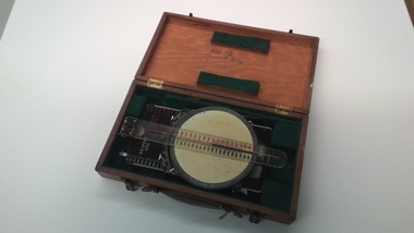 Instrument - Course and Speed calculator in box, c1940