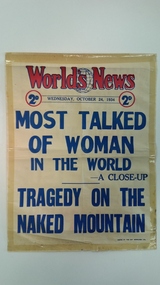 Newspaper - World's News Poster