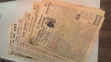 Newspaper - The Adelaide Advertiser and The News, 1945