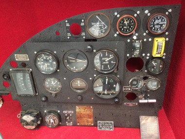 Memorabilia - Instrument Panel, Avro Anson MkI instrument panel