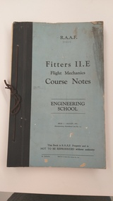 Memorabilia - Text book for trainee mechanics, Fitters II.E, Flight Mechanics, Course Notes