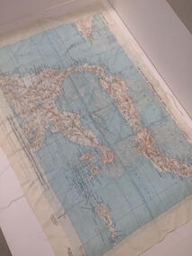 Map - Silk Map, No. 24 south celebes, c1942
