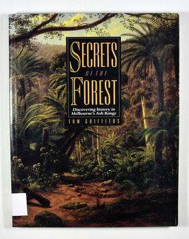 Paperback. Front cover has a painting on it. The painting is "Ferntree Gully in the Dandenong Ranges, 1857", painted by Eugene von Guerard.
