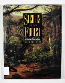 Paperback. Front cover has a painting on it. Painting is "Ferntree Gully in the Dandenong Ranges, 1857", painted by Eugene von Guerard.