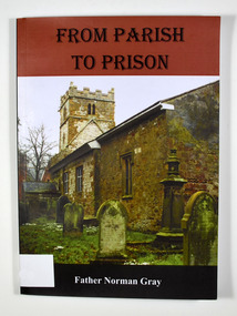 Paperback. Front cover has a colour photograph of the outside of a church with five headstones in the foreground.